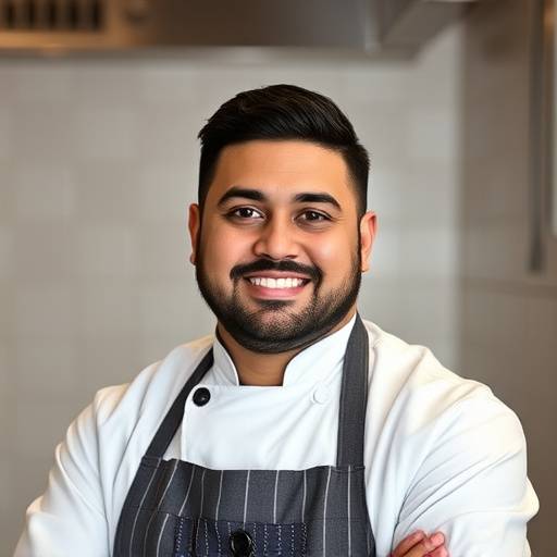 Portrait of Chef Julian Ramirez, Culinary Instructor